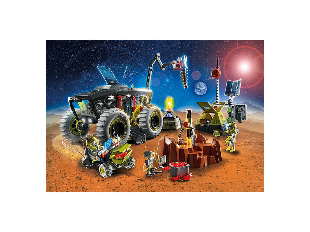 Playmobil Spedizione su Marte con veicoli 70888