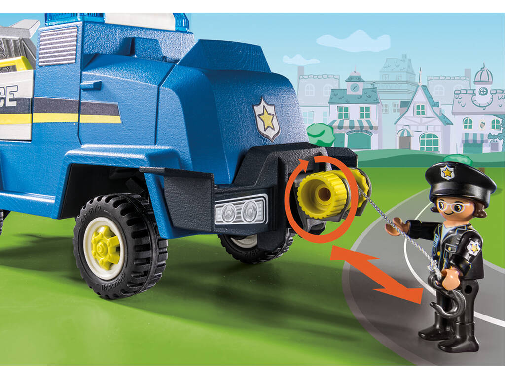 Playmobil D.O.C. Vehículo de Emergencia de la Policía 70915