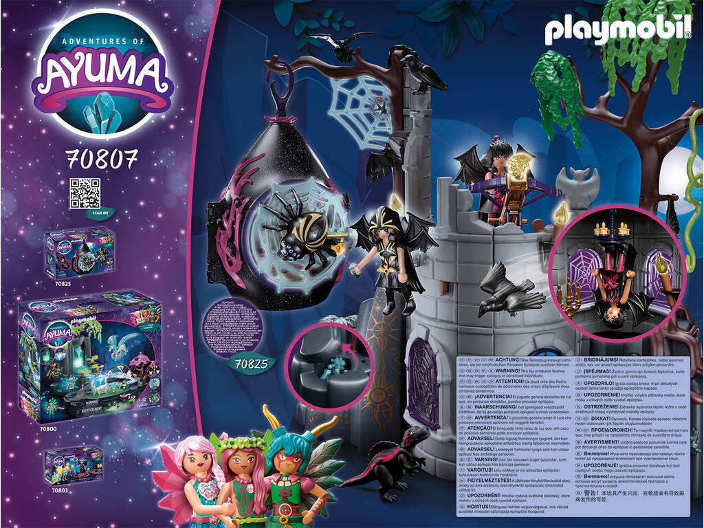 Playmobil Adventures of Ayuma Ruina Bat Fairies 70807