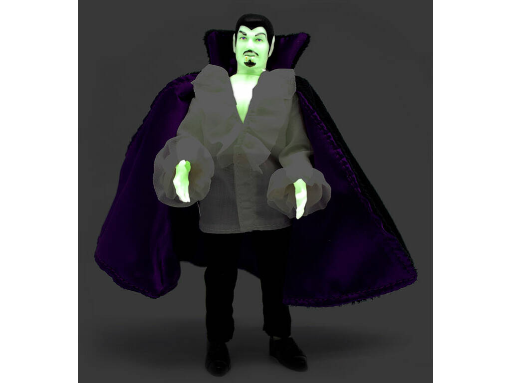 Dracula Brille dans l'Obscurrité Figurine de Collection Mego Toys 62971 