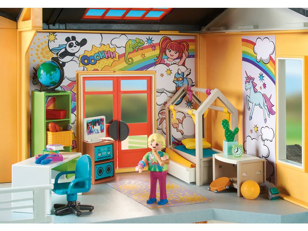 Playmobil Casa Moderna Camera degli adolescenti 70988