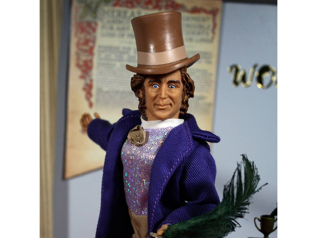 Willy Wonka E La Fabbrica Di Cioccolato Figura da Collezione Mego Toys  62962 - Juguetilandia