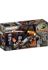 Playmobil Dino Mine Rakete Auto 70929