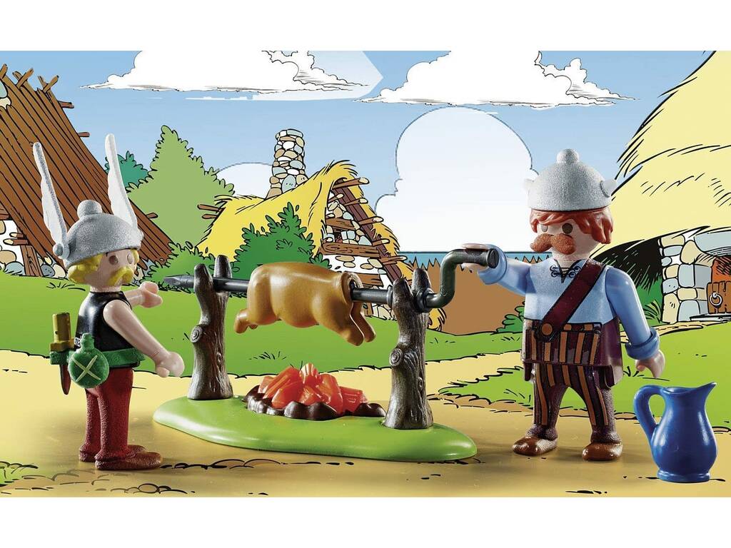 Playmobil Asterix Village Banketts 70931