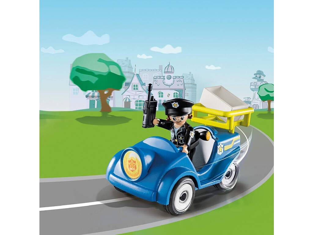 Playmobil Duck On Call Mini Coche de Policia 70829