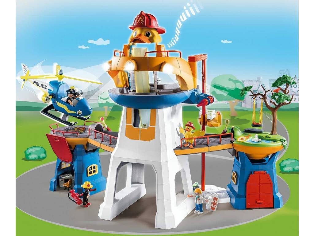 Playmobil - Canard de garde - Quartier général 70910