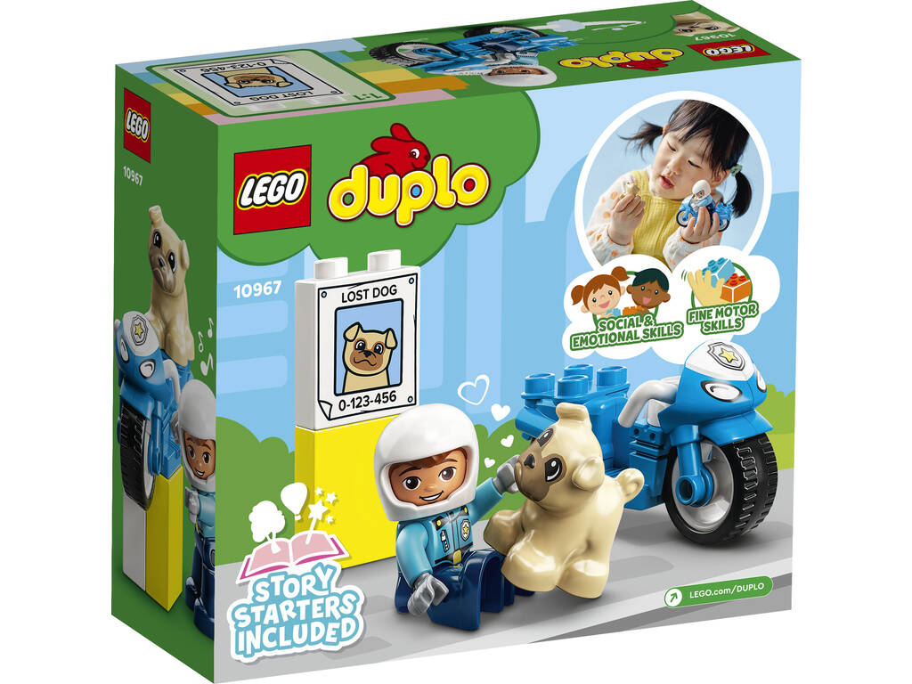 Lego Duplo Police Bike 10967