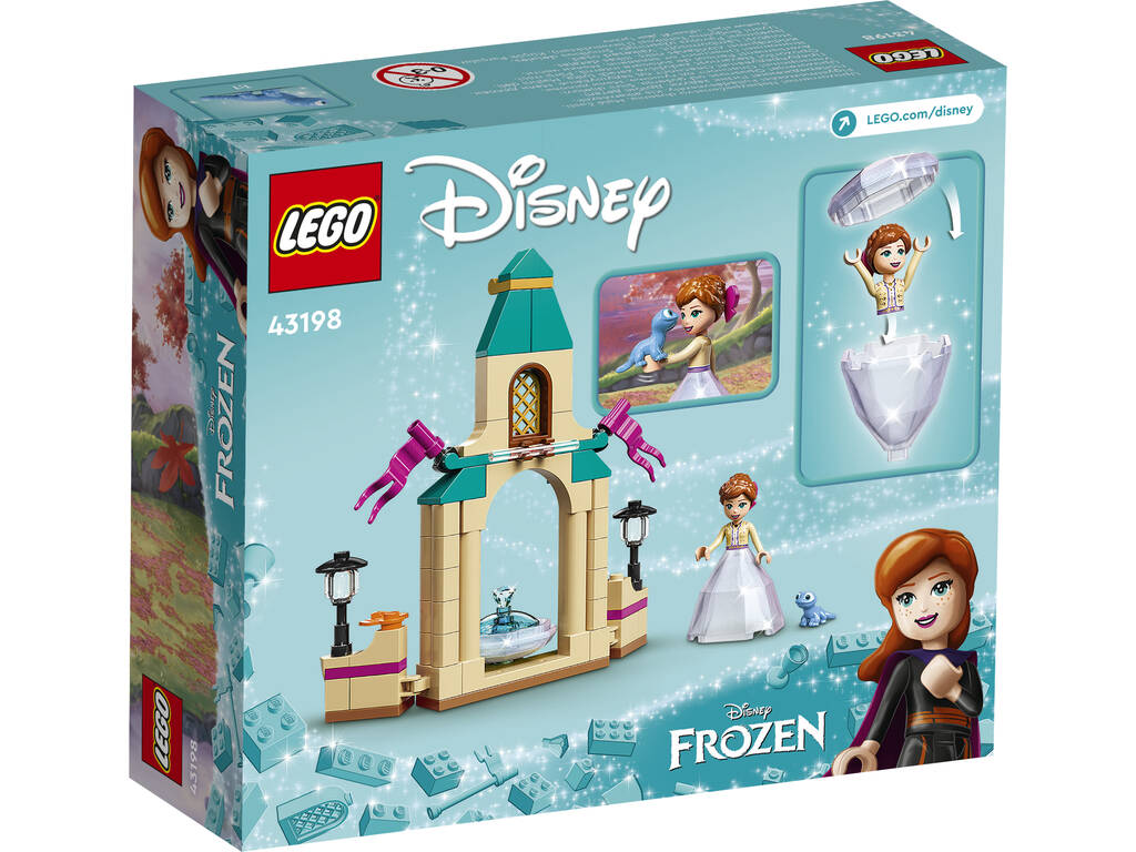 Lego Disney Frozen Cortile del Castello di Anna 43198