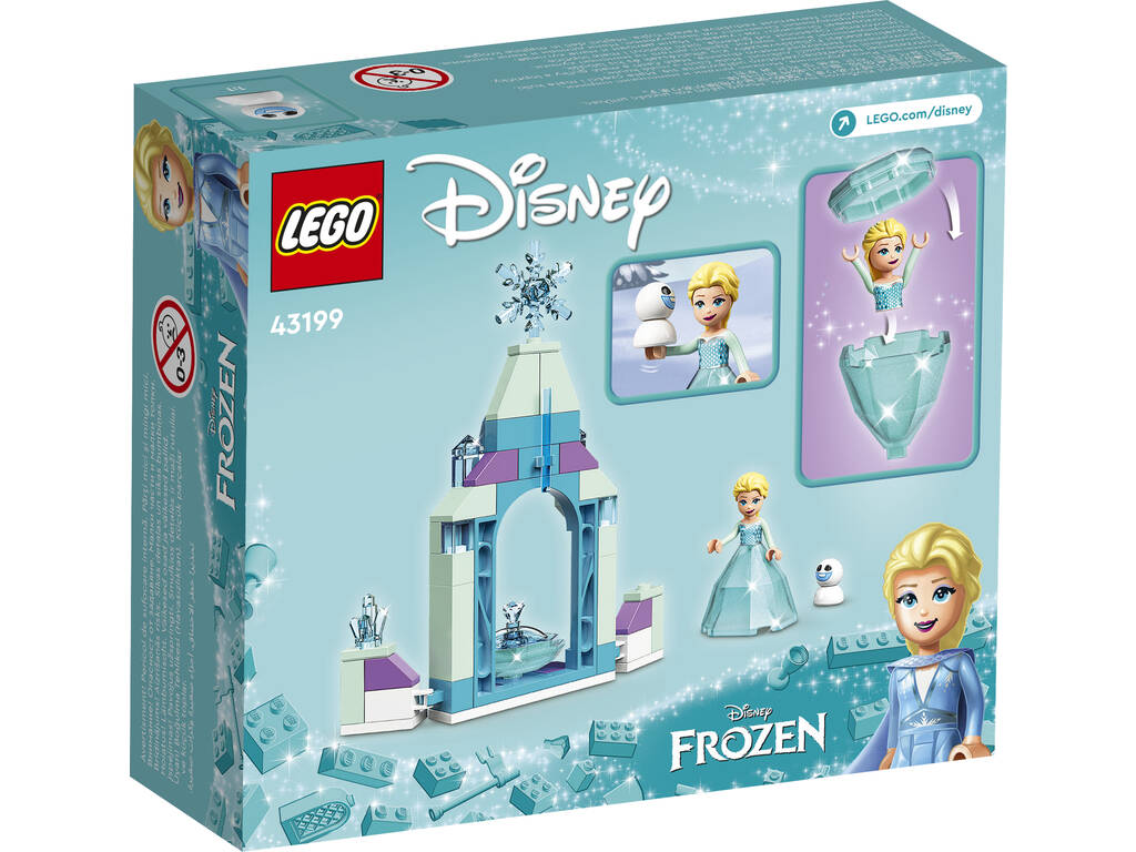 Lego Disney Frozen Cortile del Castello di Elsa 43199