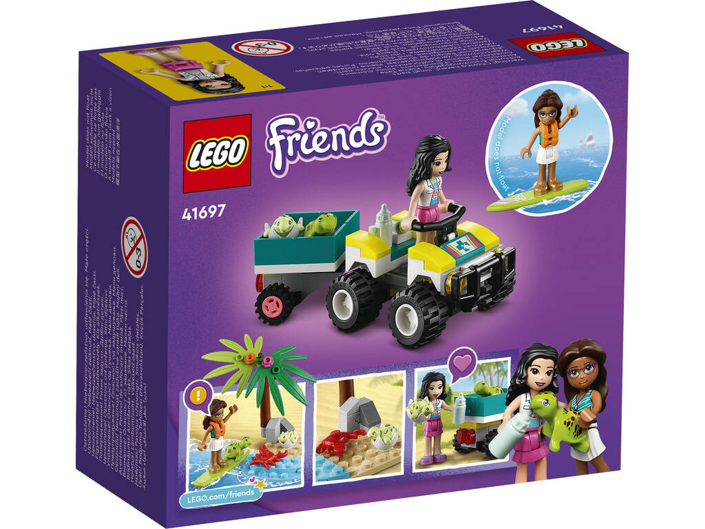 Lego Friends Veículo de Salvamento de Tartarugas 41697