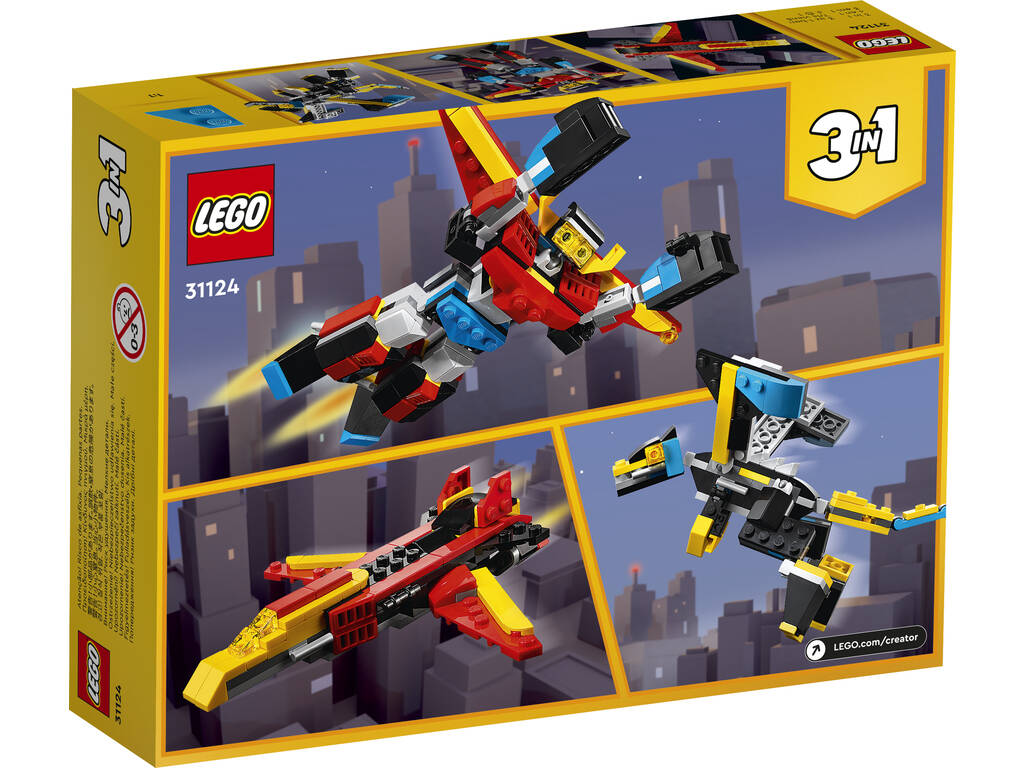 Lego Creator 3 in 1 Invincible Robot 31124