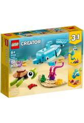 Lego Creator Delfín y Tortuga 31128
