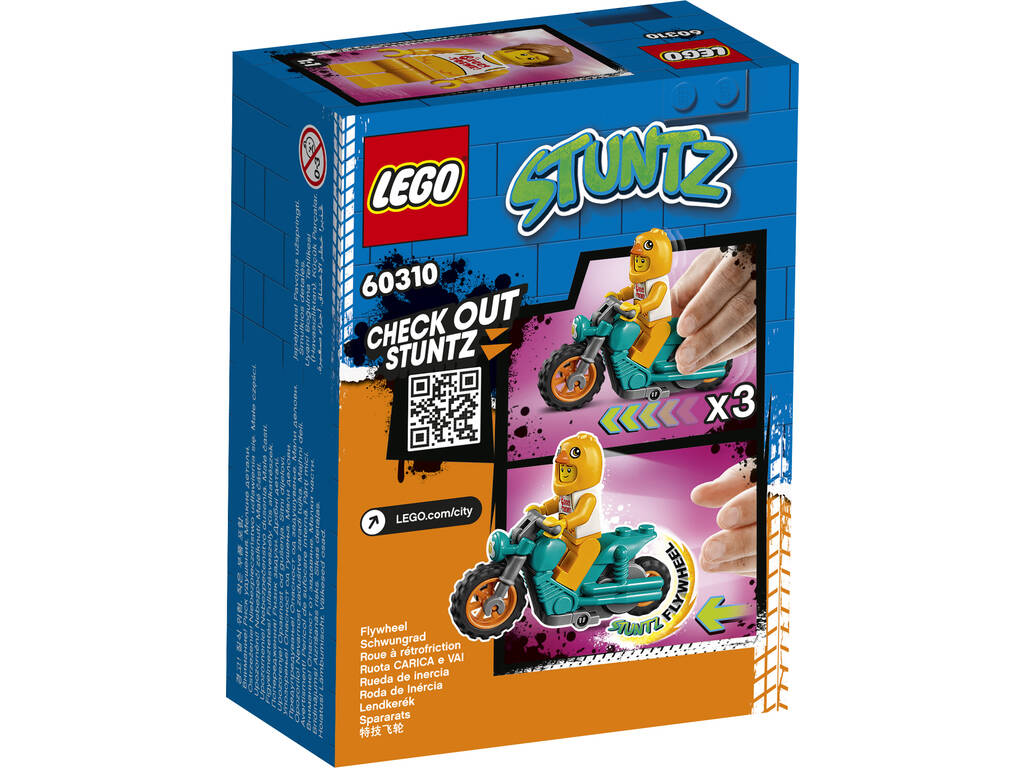 Lego City Stuntz Moto Acrobática: Pollo 60310