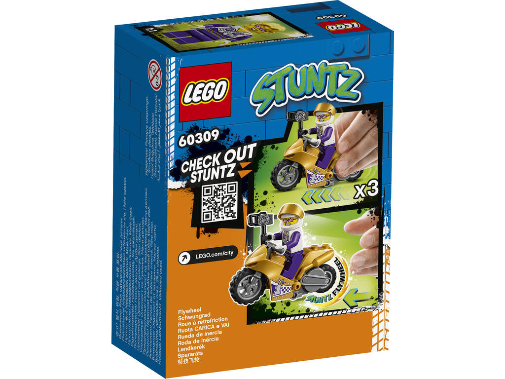 Lego City Stuntz Moto de Acrobacias: Selfi 60309