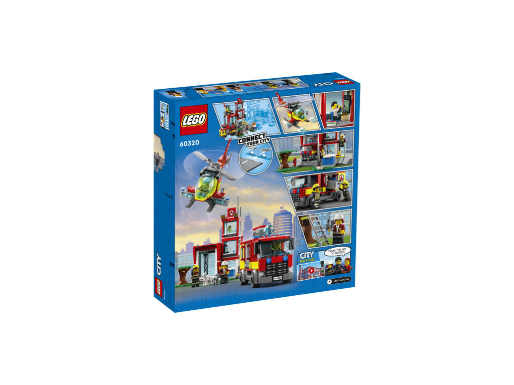 Lego City Parque de Bombeiros 60320