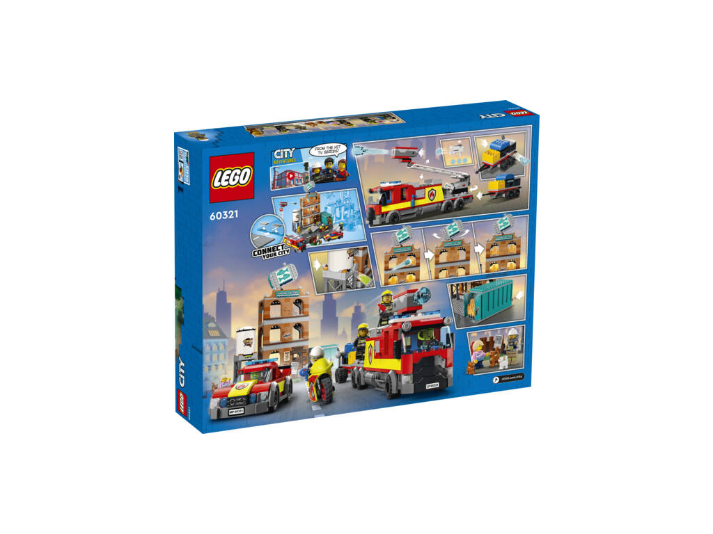 Lego City Fire Cuerpo de Bomberos 60321