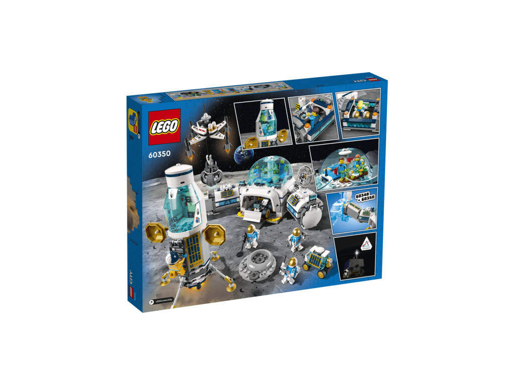 Lego City Space Base de Investigación Lunar 60350