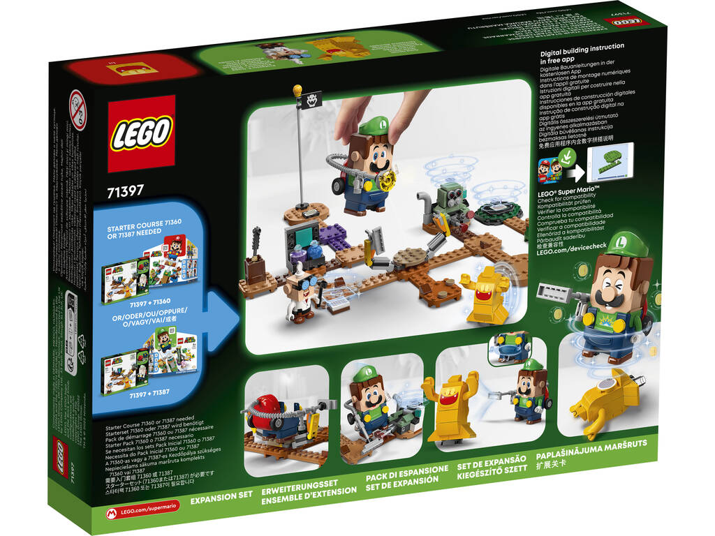 Lego Super Mario Set de Expansión: Laboratorio y Succionaentes de Luigi’s Mansion 71397