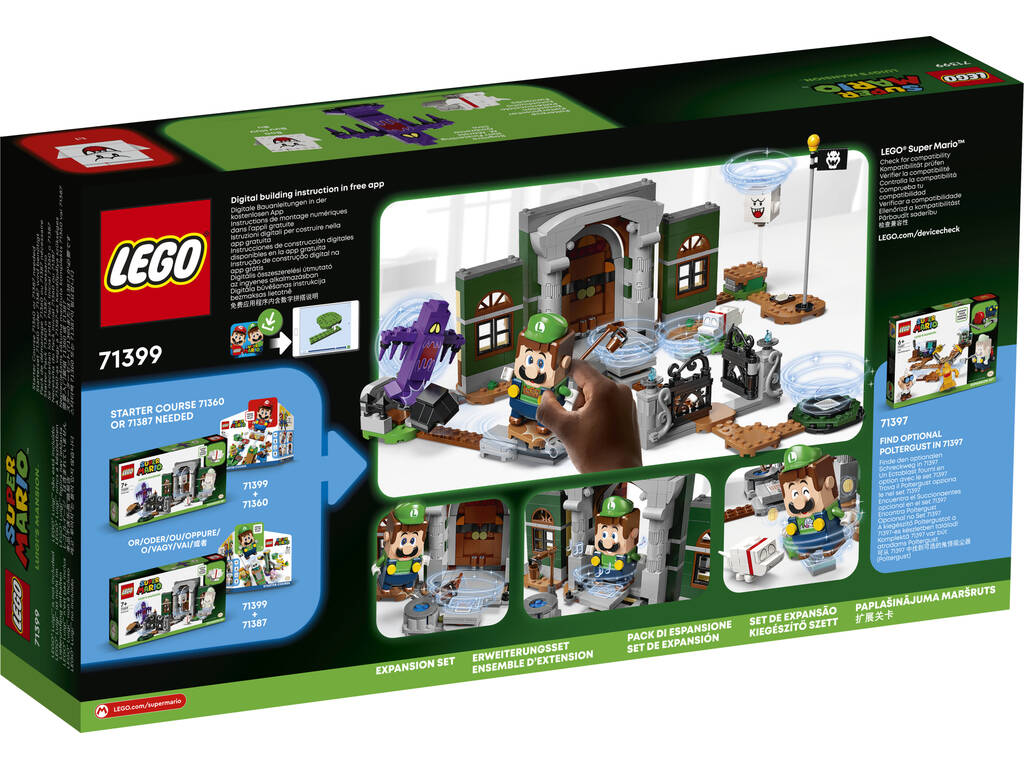 Lego Super Mario Set de Expansión: Entrada de Luigi’s Mansion 71399
