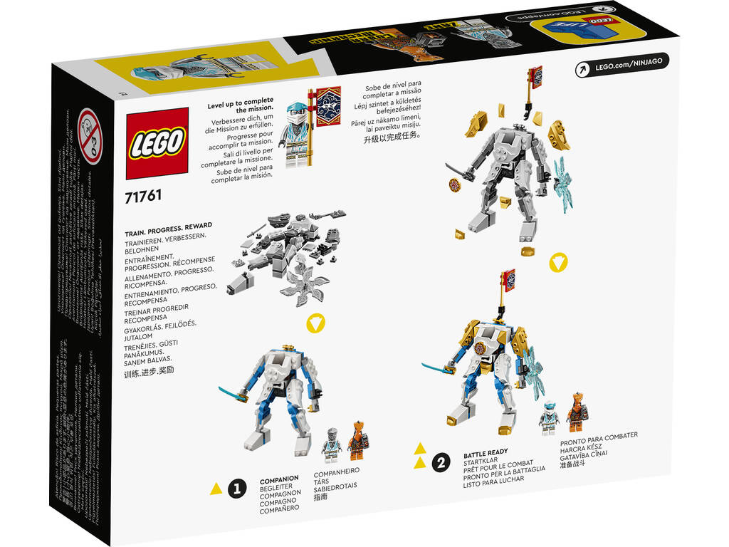 Lego Ninjago Meca de Última Generación EVO de Zane 71761