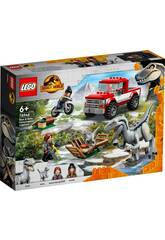 Lego Jurassic World Gefangennahme der Velociraptoren Blue und Beta 76946