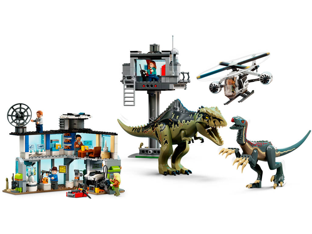 Lego Jurassic World Giganotosaurus et Therizinosaurus Attack 76949