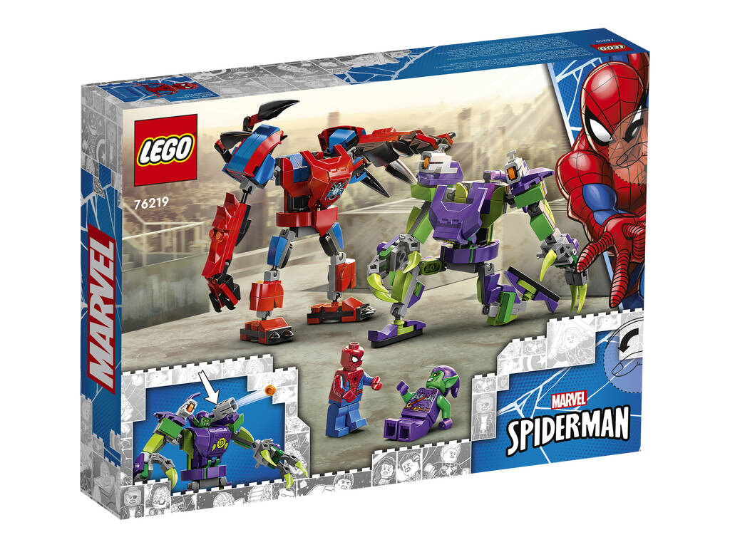 Lego Marvel Spider-Man vs. Green Goblin: Battaglia dei robot 76219