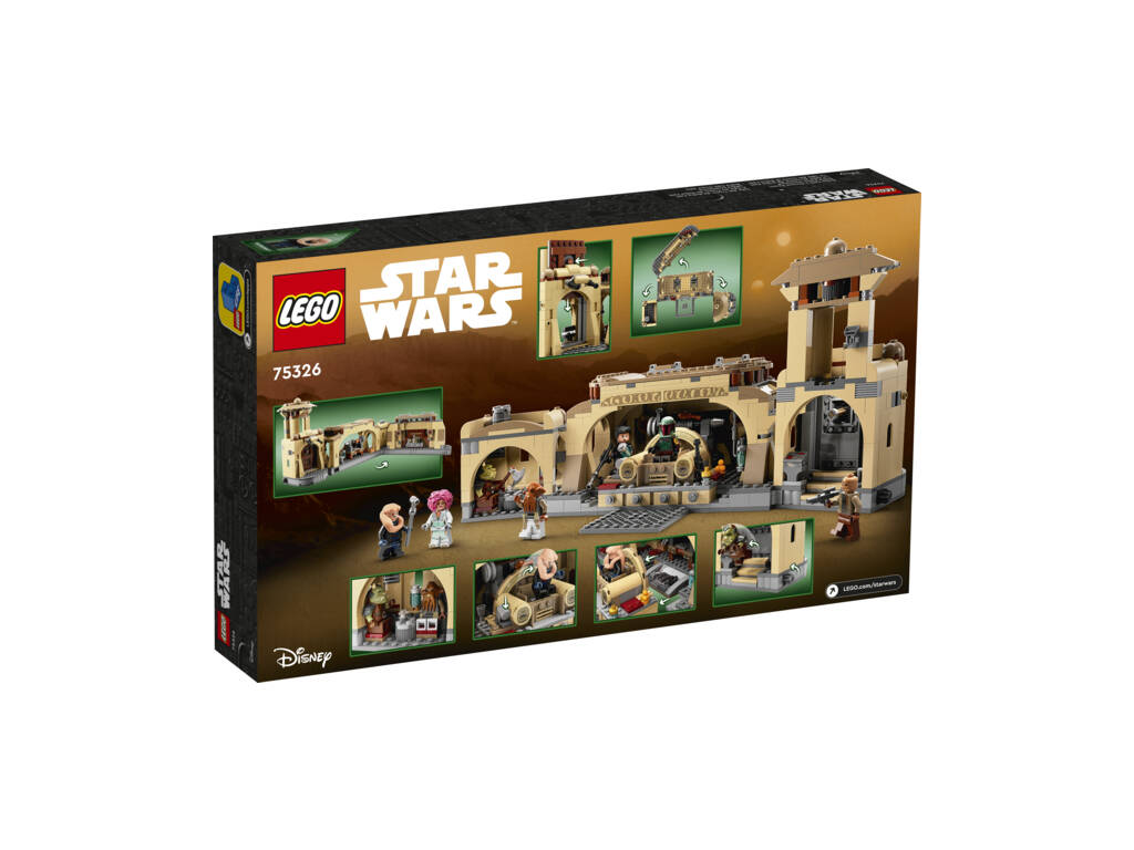 Lego Star Wars Sala del Trono di Boba Fett 75326