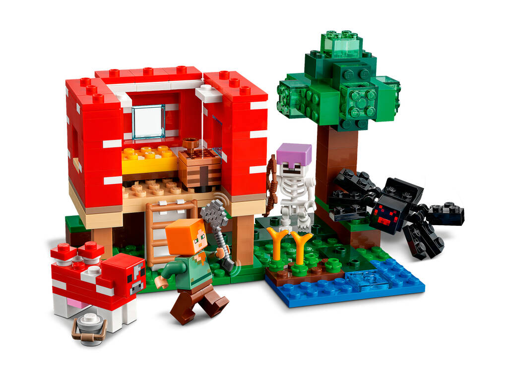 Lego Minecraft Casa dei Funghi 21179