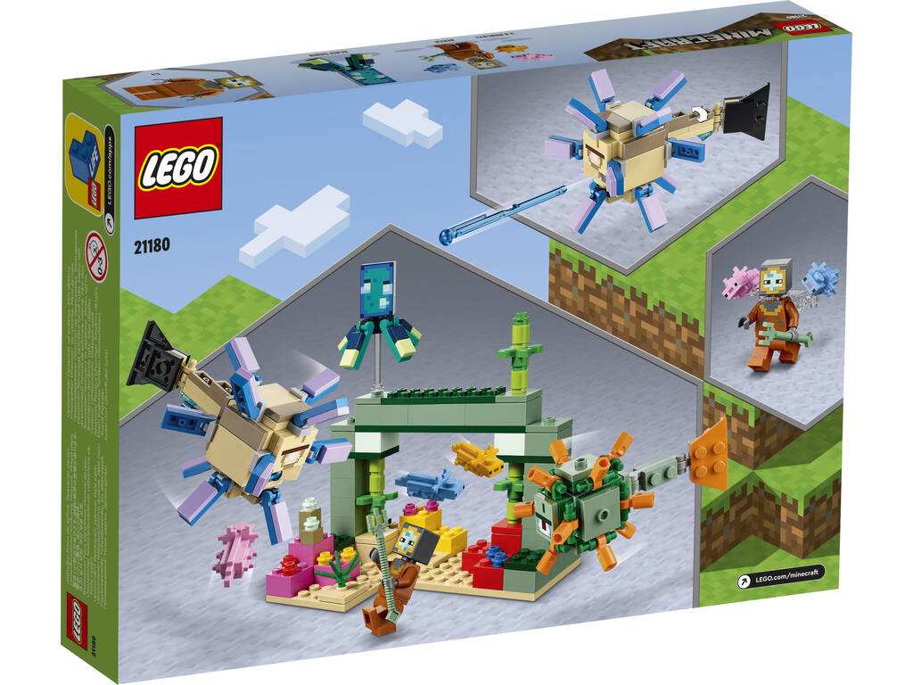 Lego Minecraft La Batalla Contra el Guardián 21180