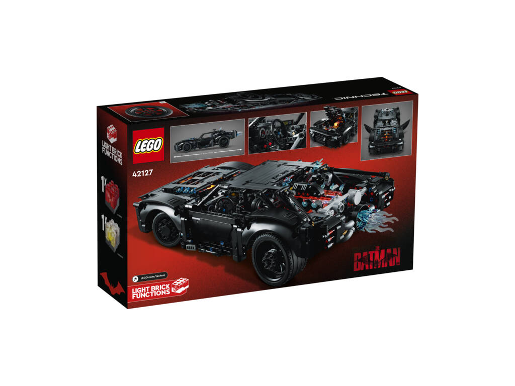LEGO Technic 42127 BATMOBILE DI BATMAN, Modellino Auto da
