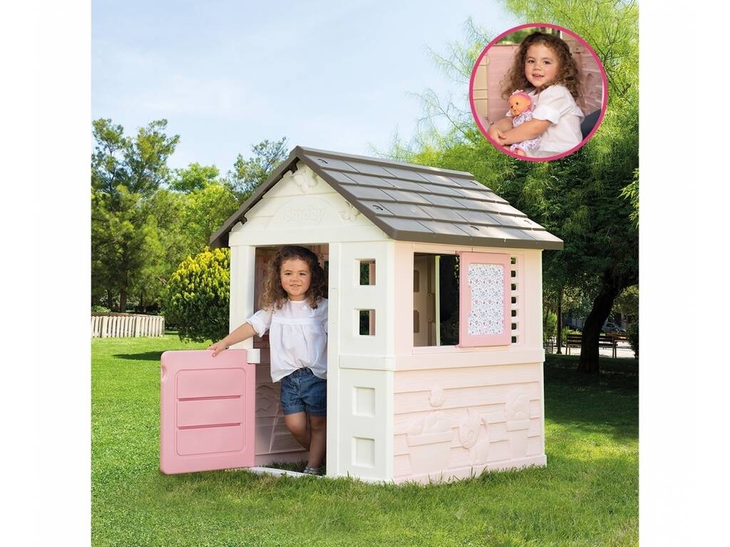 Casetta per bambini rosa Corolle Smoby 810720