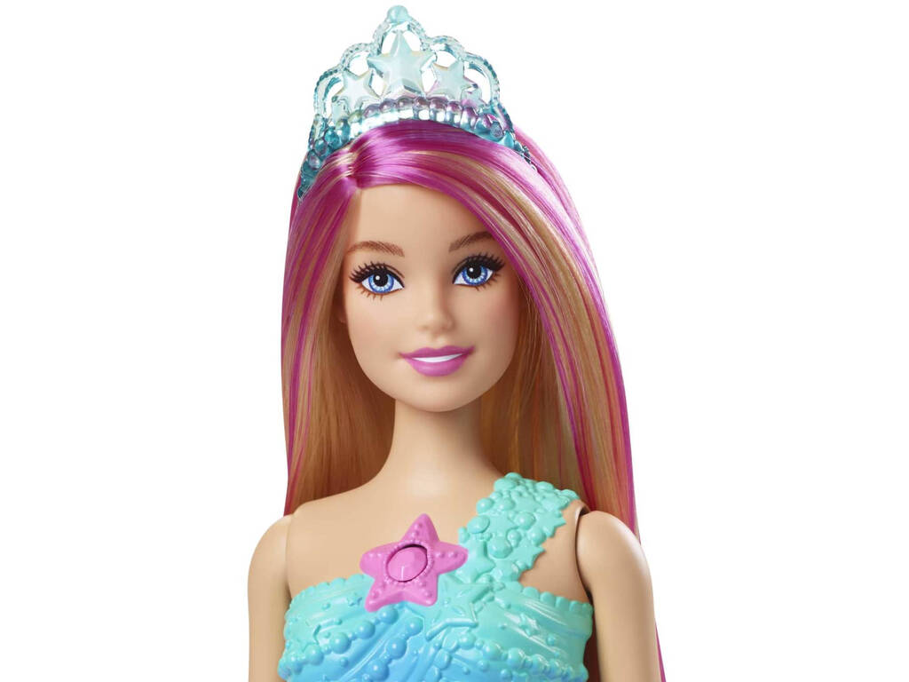 Barbie Sirène Lumières Magiques Mattel HDJ36