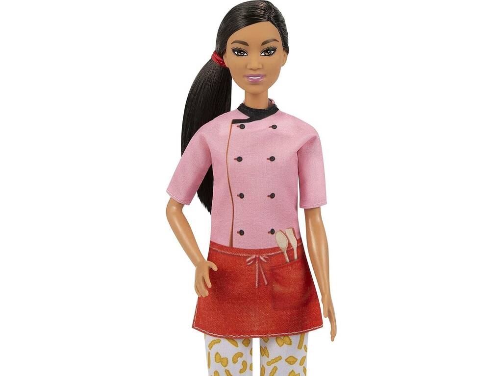 Barbie kannst du eine asiatische Köchin sein Mattel GTW38