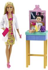 Barbie bionda pediatra Mattel GTN51