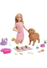 Barbie Perritos Recién Nacidos Mattel HCK75