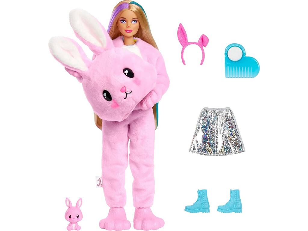 Barbie Cutie Reveal Hasen Puppe Mattel HHG19