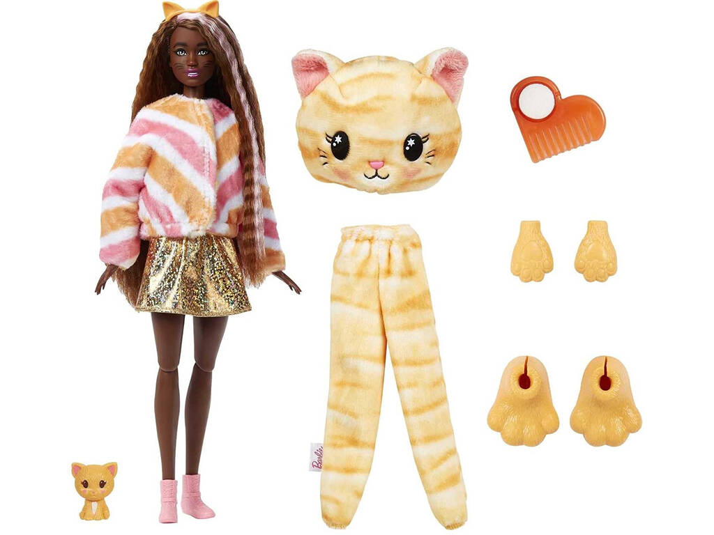 Barbie Cutie Reveal Bambola Gattino Mattel HHG20