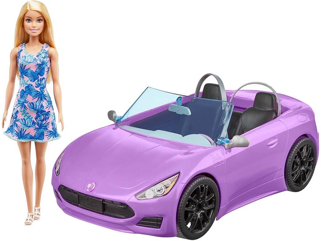 Barbie y Su Descapotable Mattel HBY29