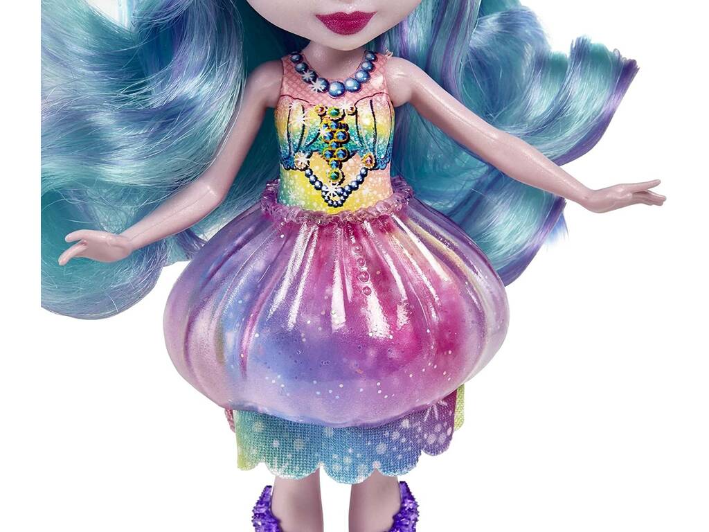 Enchantimals Royal Ocean Kingdom Jelanie Jellyfish Puppe Mattel HFF34