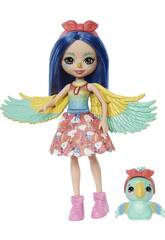 Enchantimals City Tails Prita Parakeet Puppe Mattel HHB89