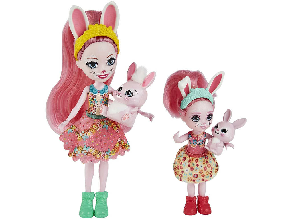 Enchantimals Sisters Bree et Bedelia Bunny Mattel HCF84
