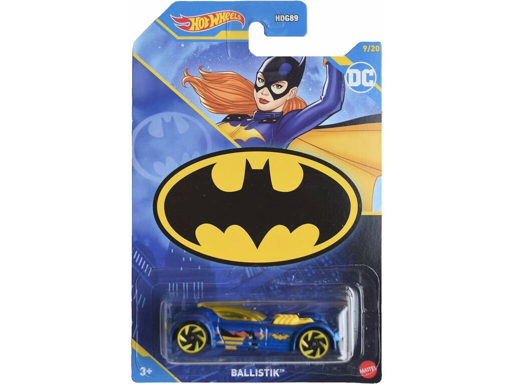 Hot Wheels Batman Coche Colección Mattel HDG89