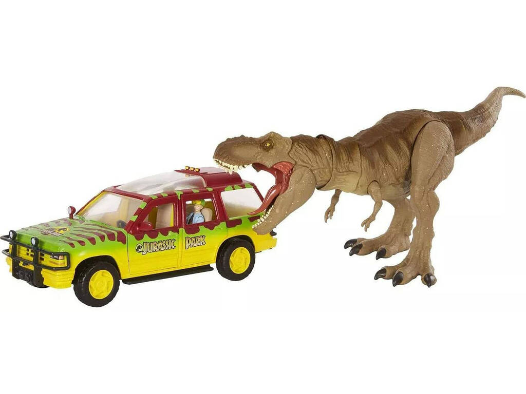 Jurassic World Pack del Huída de Tyrannosaurus Rex Mattel GWN38