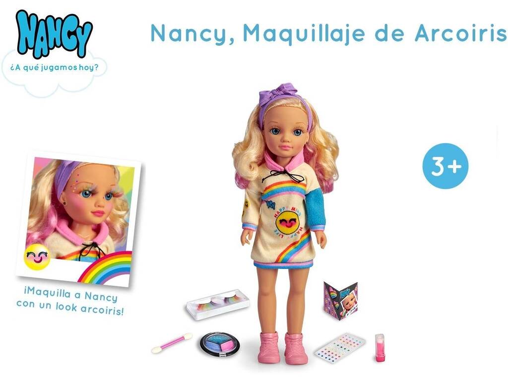 Nancy Maquillaje De Arcoíris Famosa 700017110