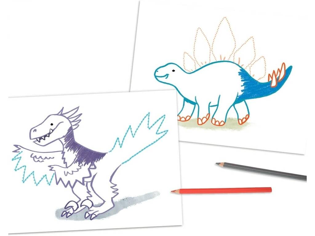 Dino World Depesche Livre à colorier 0012013