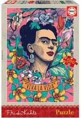 Puzzle 500 Viva La Vida Frida Khalo Educa 19251