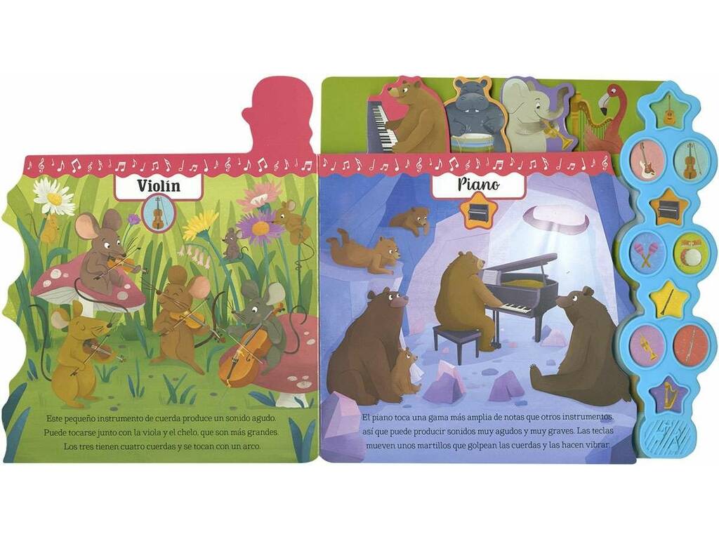 10 Sons Livro Instrumentos Musicais Susaeta S3415005