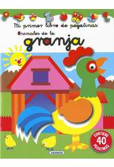 Il mio primo libro di adesivi Animali della fattoria di Susaeta S3456005
