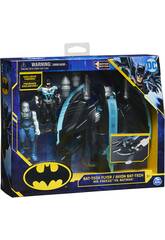 Batman Vehculo Batwings con Dos Figuras Batman y Mr. Freezee Spin Master 6063041